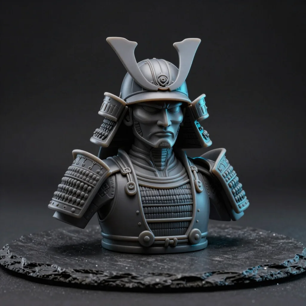 Busto Cyber-Samurái Ronin